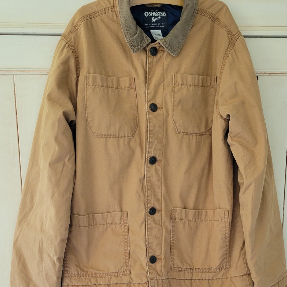 OshKosh B'gosh Boy's Camel Shirt Jacket
